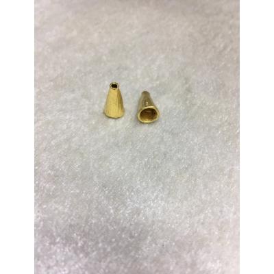 (Adet Fiyatıdır) 4mm Kaplama Gold Renk Huni Kapama