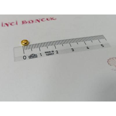 (Adet Fiyatı) 4mm Ortası Delikli Metal ...