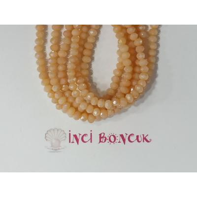 4mm Yuvarlak Kesim Kristal Boncuk No: 10