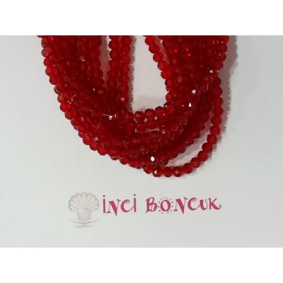 4mm Yuvarlak Kesim Kristal Boncuk No: 14