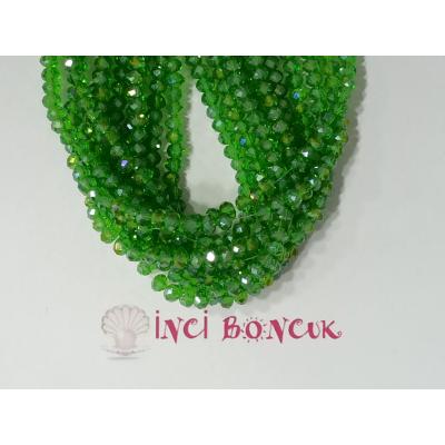 4mm Yuvarlak Kesim Kristal Boncuk No: 15
