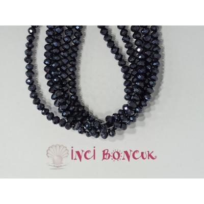 4mm Yuvarlak Kesim Kristal Boncuk No: 16