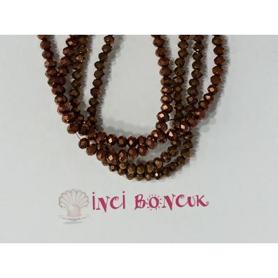4mm Yuvarlak Kesim Kristal Boncuk No: 31