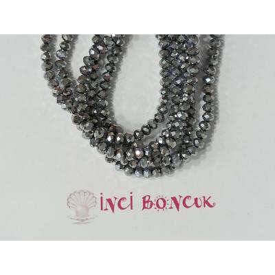 4mm Yuvarlak Kesim Kristal Boncuk No: 34