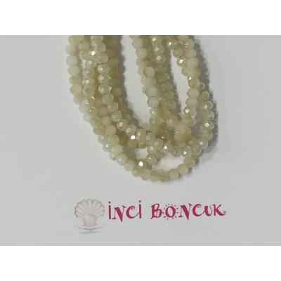 4mm Yuvarlak Kesim Kristal Boncuk No: 36