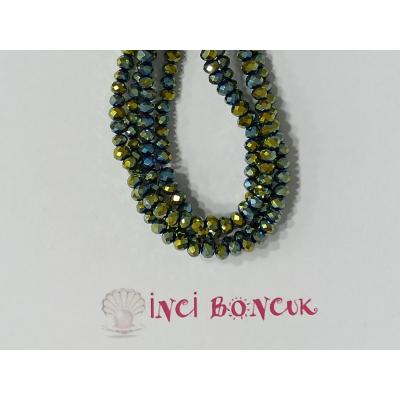 4mm Yuvarlak Kesim Kristal Boncuk No: 37