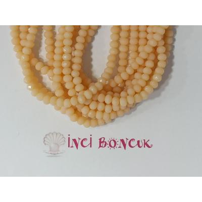 4mm Yuvarlak Kesim Kristal Boncuk No: 4