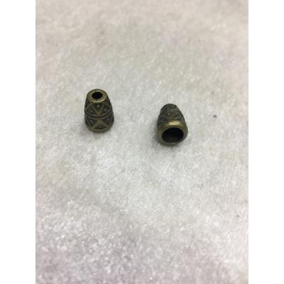 (Adet Fiyatıdır) 5 mm Antik Yeşik Huni Kap...