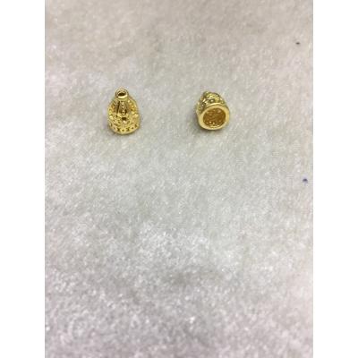 (Adet Fiyatıdır) 5 mm Kaplama Gold Renk Hu...