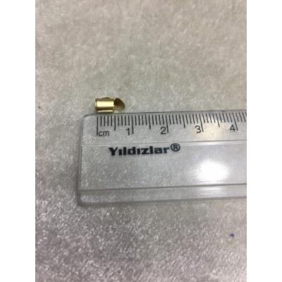 ÇİFT FİYATDIR) 5 mm Mat Altın Kaplama...