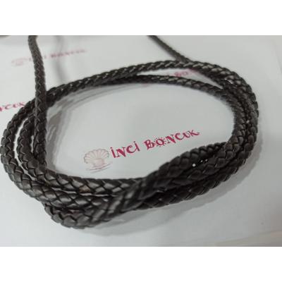 5mm Yuvarlak Örgü Deri (Metre Fiyatıdır) No: 10