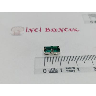 5x10mm Kasalı Rivoli Kristal Taş No: 2