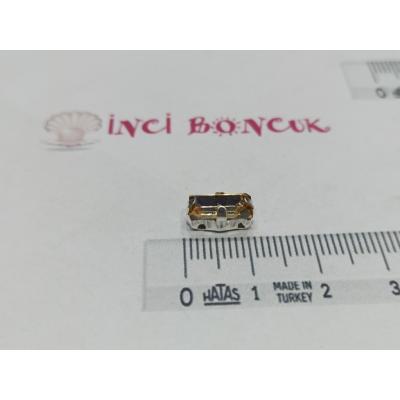 5x10mm Kasalı Rivoli Kristal Taş No: 3