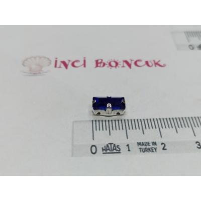5x10mm Kasalı Rivoli Kristal Taş No: 5