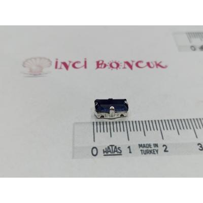 5x10mm Kasalı Rivoli Kristal Taş No: 6