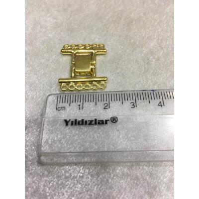 6 Delikli Gold Renk Hasır Kapama