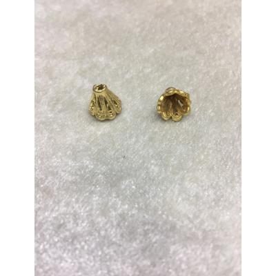 (Adet Fiyatıdır) 6 mm Kaplama Gold Renk Hu...