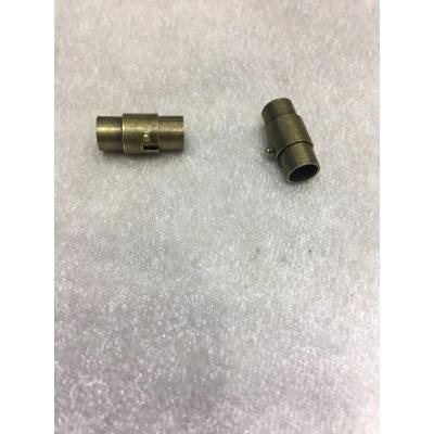 6mm Antik Yeşil Renk Kilitli Mıknatıslı Klips
