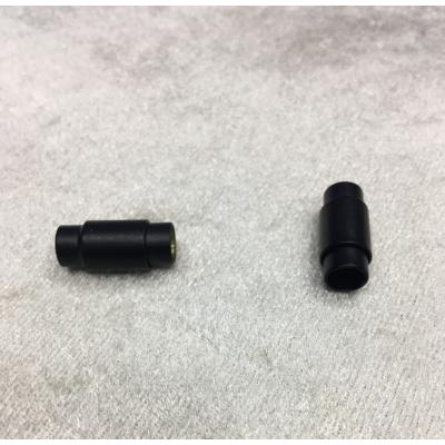 6mm Mat Siyah Renk Düz Mıknatıslı Klips