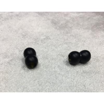 6mm Mat Siyah Renk Top Mıknatıslı Klips