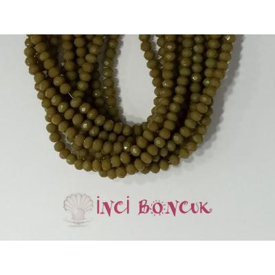 6mm Yuvarlak Kesim Kristal Boncuk No: 17
