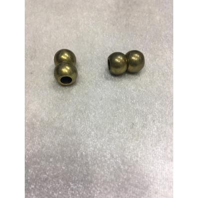 7mm Antik Yeşil Renk Top Mıknatıslı Klips