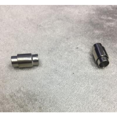 7mm Gümüş Renk Düz Mıknatıslı Klips