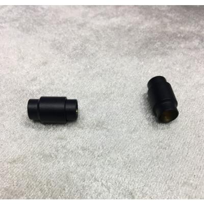 7mm Mat Siyah Renk Düz Mıknatıslı Klips