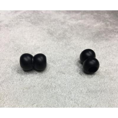 7mm Mat Siyah Renk Top Mıknatıslı Klips