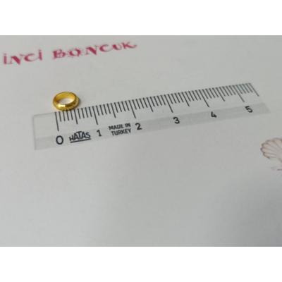 (Adet Fiyatı) 7mm Ortası Delikli Metal ...