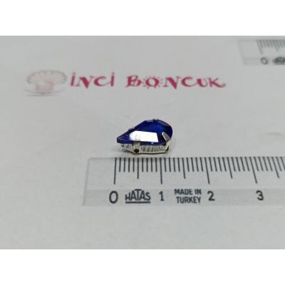 8x13mm Kasalı Rivoli Kristal Taş No:4