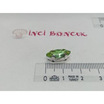 7x15mm Kasalı Rivoli Kristal Taş No: 22
