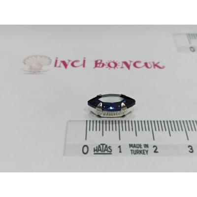 7x15mm Kasalı Rivoli Kristal Taş No: 29