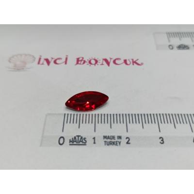 7x15mm Yapıştırma Rivoli Kristal Taş No: 