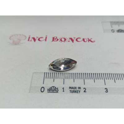 7x15mm Yapıştırma Rivoli Kristal Taş No: 5