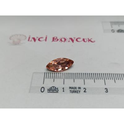 7x15mm Yapıştırma Rivoli Kristal Taş No: 8
