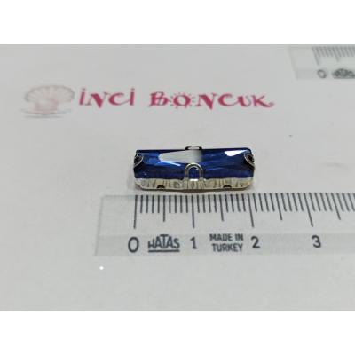 7x21mm Kasalı Rivoli Kristal Taş No: 1