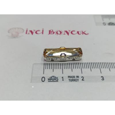 7x21mm Kasalı Rivoli Kristal Taş No: 4