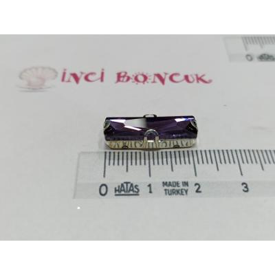 7x21mm Kasalı Rivoli Kristal Taş No: 7
