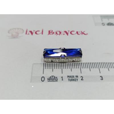 7x21mm Kasalı Rivoli Kristal Taş No: 9