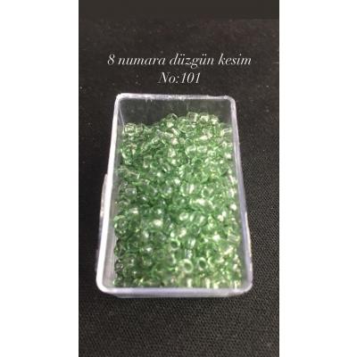 8 Numara Düzgün Kesim (4 GRAM) Kum Boncuk No: 101