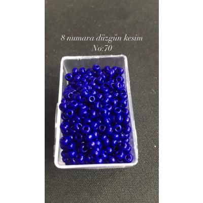 8 Numara Düzgün Kesim (4 GRAM) Kum Boncuk No: 70