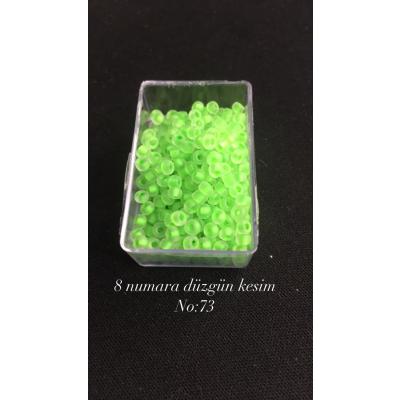 8 Numara Düzgün Kesim (4 GRAM) Kum Boncuk No: 73