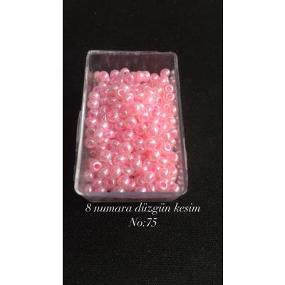8 Numara Düzgün Kesim (4 GRAM) Kum Boncuk No: 75