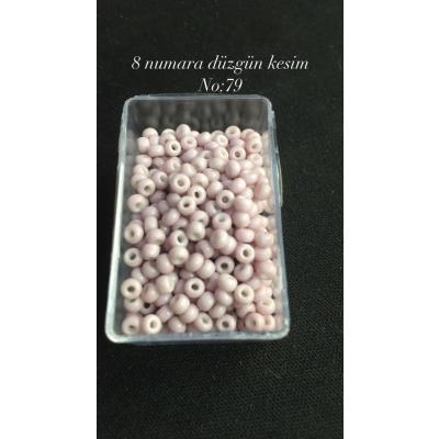 8 Numara Düzgün Kesim (4 GRAM) Kum Boncuk No: 79