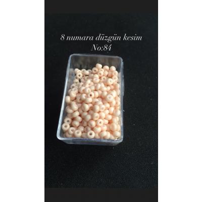 8 Numara Düzgün Kesim (4 GRAM) Kum Boncuk No: 84