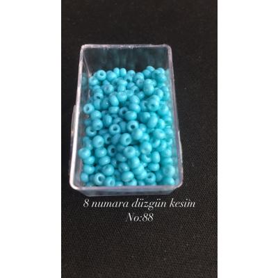8 Numara Düzgün Kesim (4 GRAM) Kum Boncuk No: 88