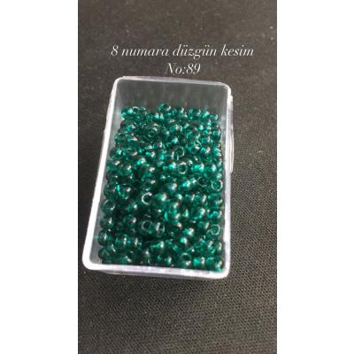 8 Numara Düzgün Kesim (4 GRAM) Kum Boncuk No: 89