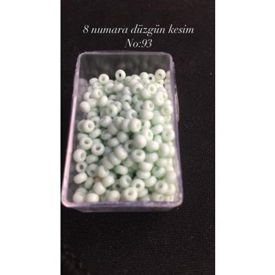 8 Numara Düzgün Kesim (4 GRAM) Kum Boncuk No: 93
