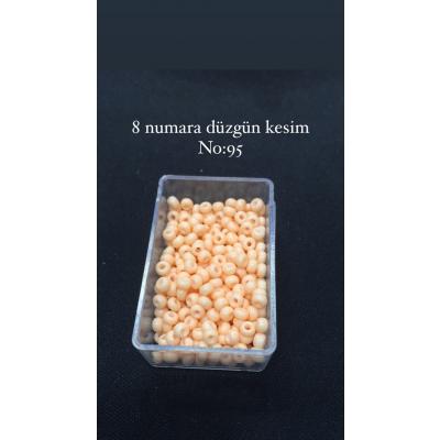 8 Numara Düzgün Kesim (4 GRAM) Kum Boncuk No: 95